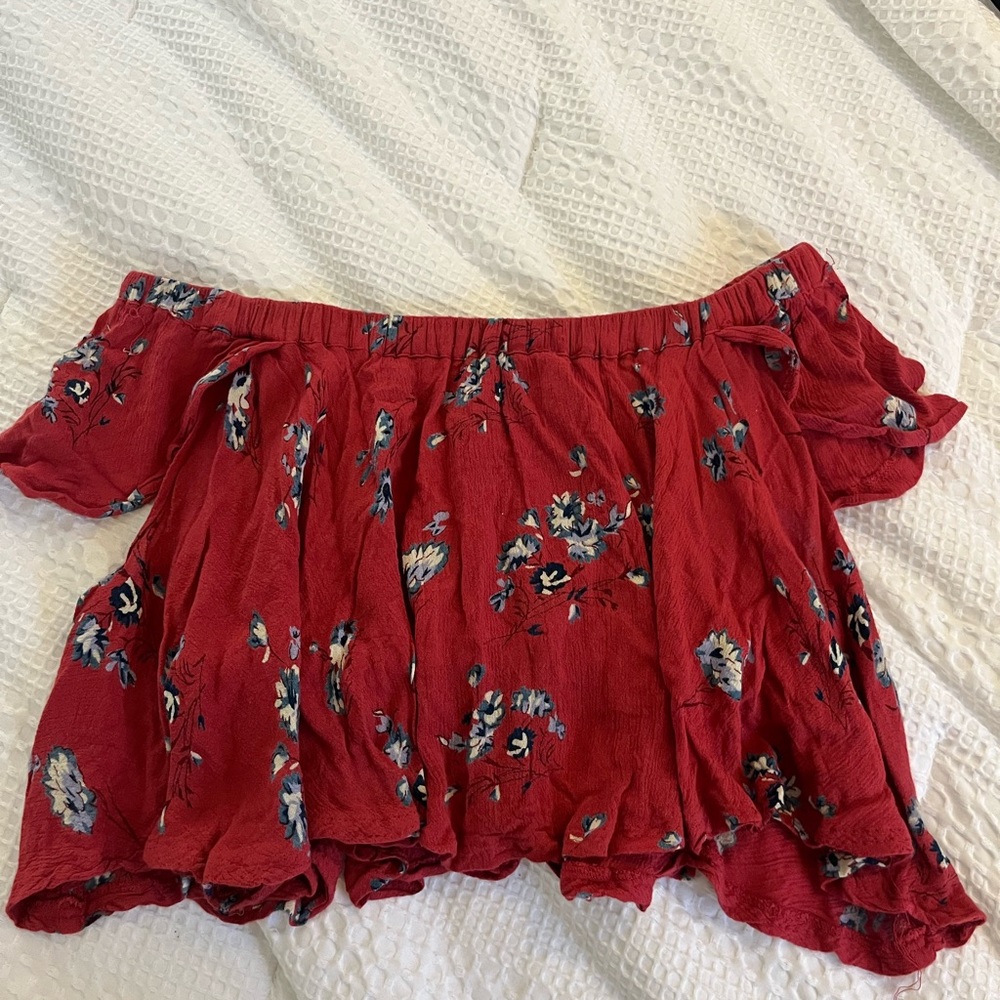 RAGA Off-the shoulder summery crop